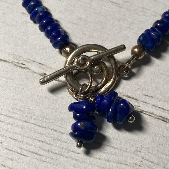 Lapis Gemstone Bracelet - Picture 2 of 6
